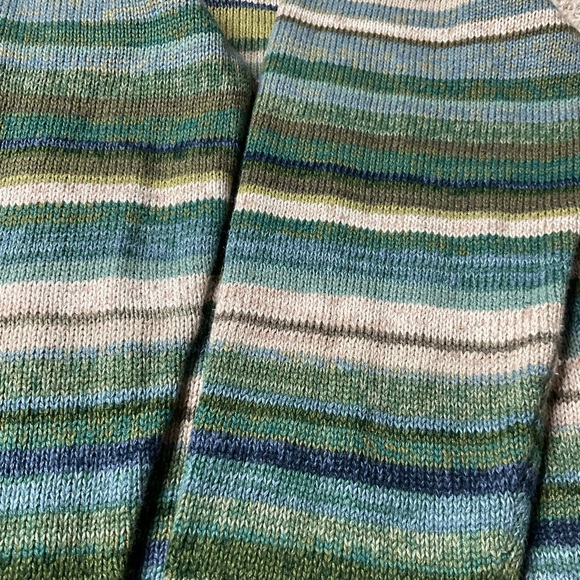 Heirloom Collection Mock Neck Multicolor Sweater Size XL - Picture 10 of 11